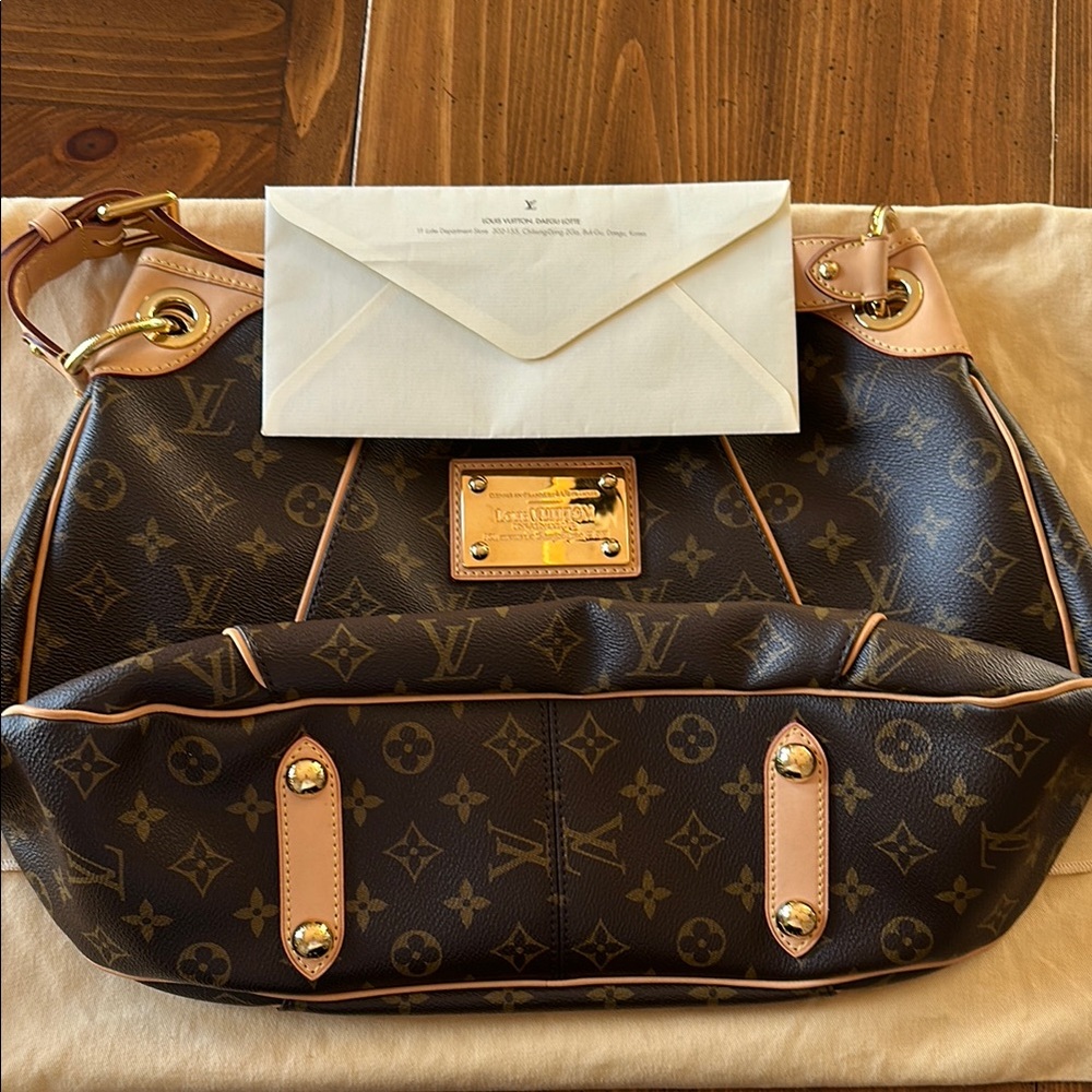 Louis Vuitton Galliera Monogram Canvas with Gold Details